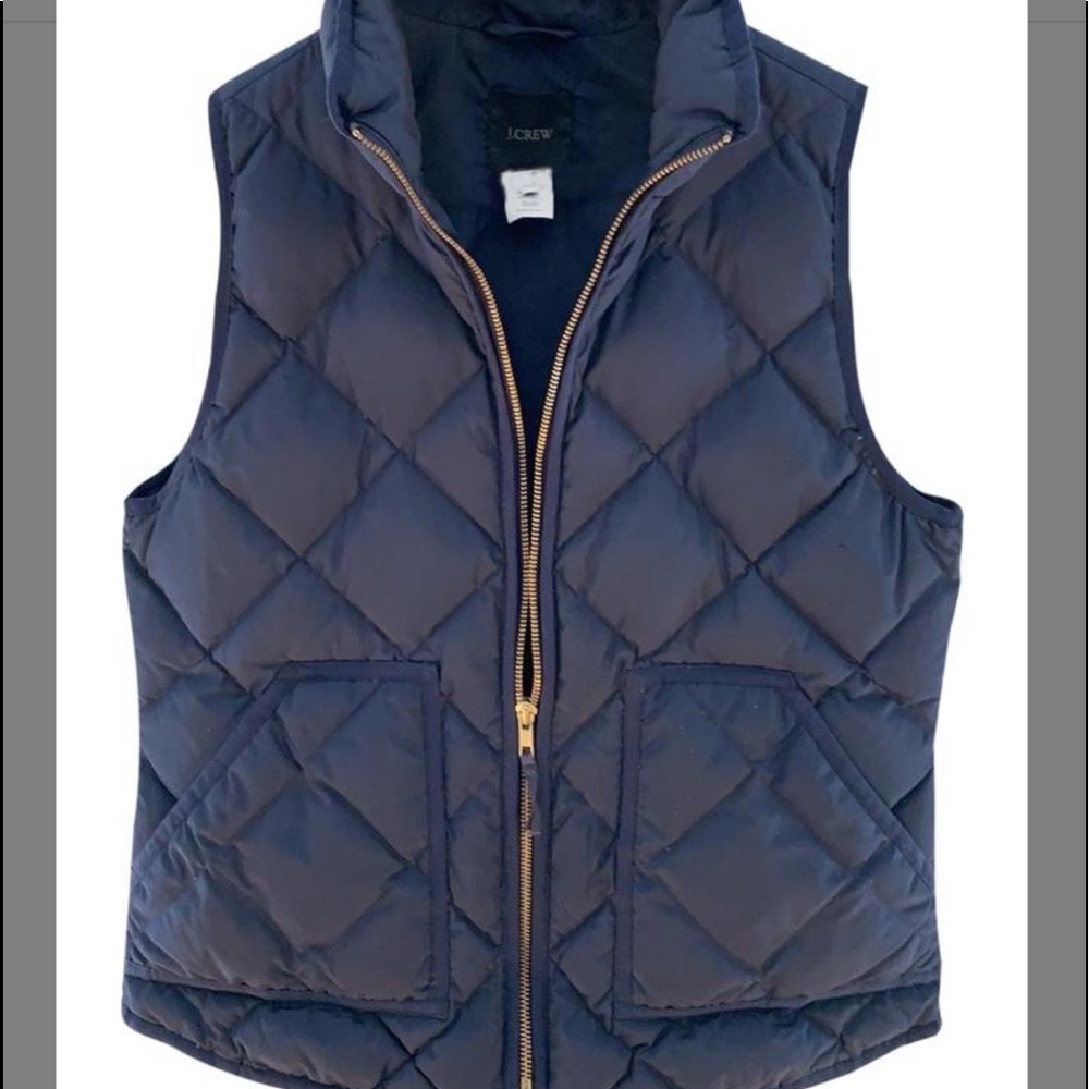 J Crew Puffy Vest, XS